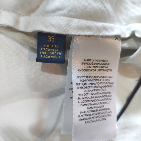 Polo Ralph Lauren Stretch Classic Fit Flat Front Shorts - Picture 6 of 6